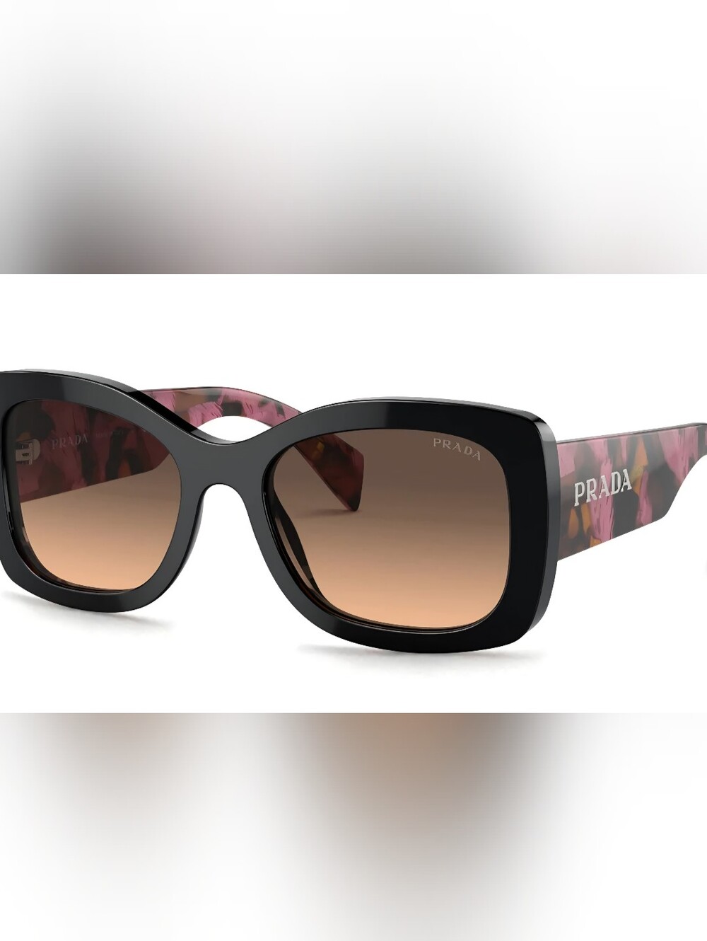 Prada PR A08S Woman's Oversized Sunglasses